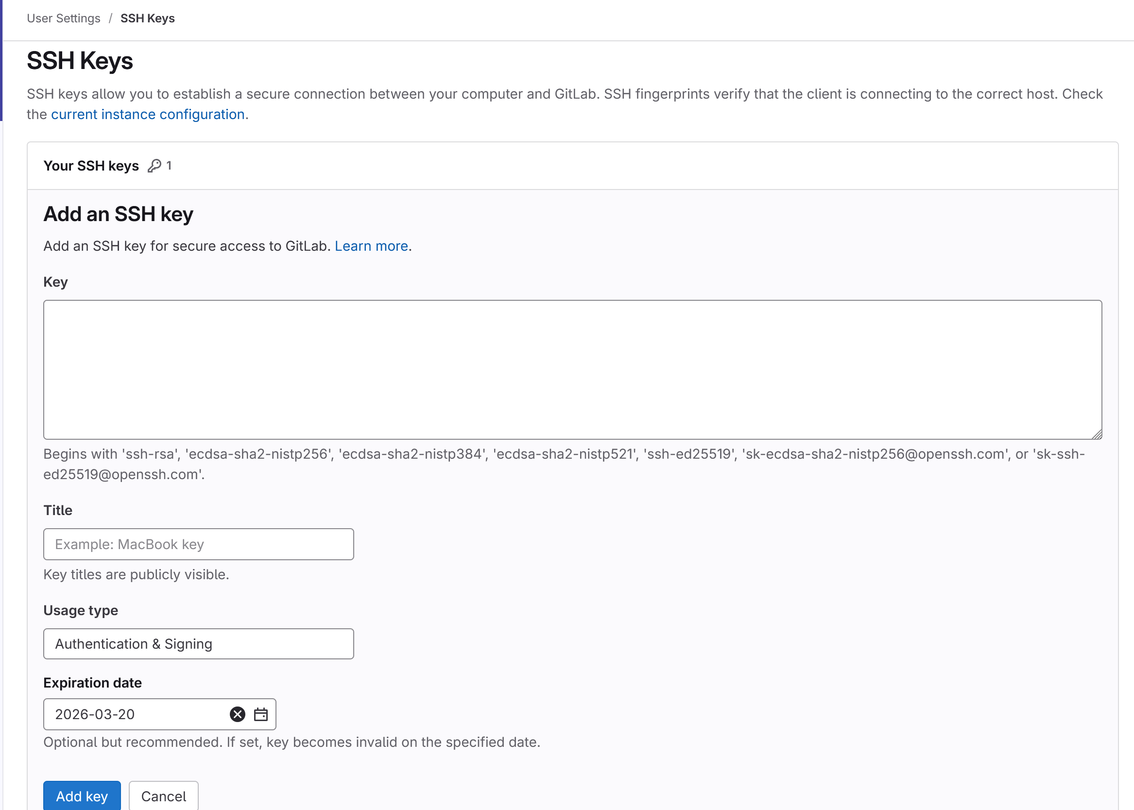 ssh-github